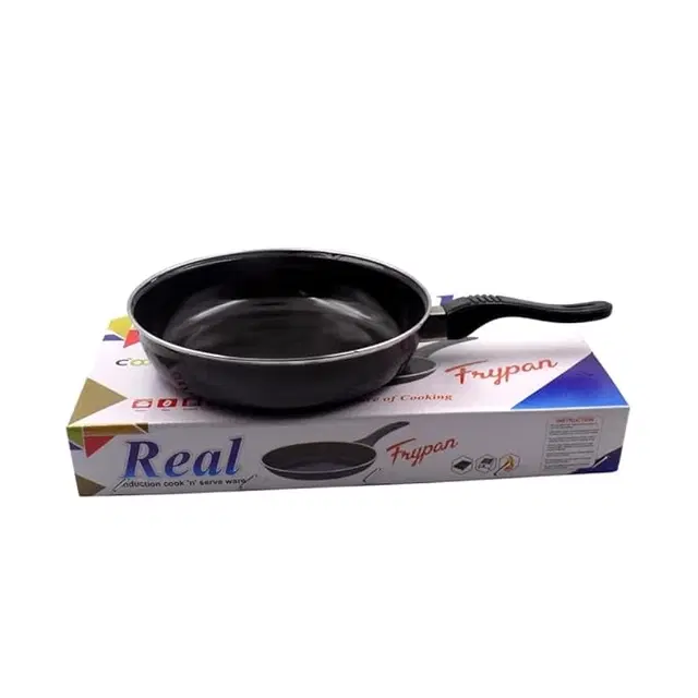 Non Stick Gas Compatible Frying Pan, Black