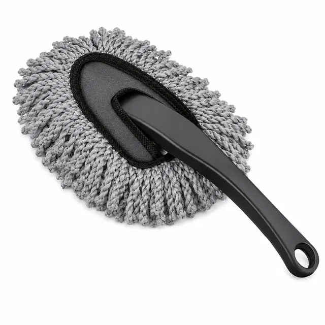 Mini Car Duster | Soft Microfiber | Brush for Car Dash, Home, Kitchen, and Computer Cleaning Assorted