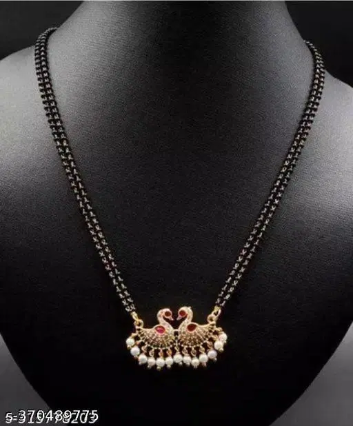 Multiple Strand Mangalsutra for Women (Multicolor, Free Size)