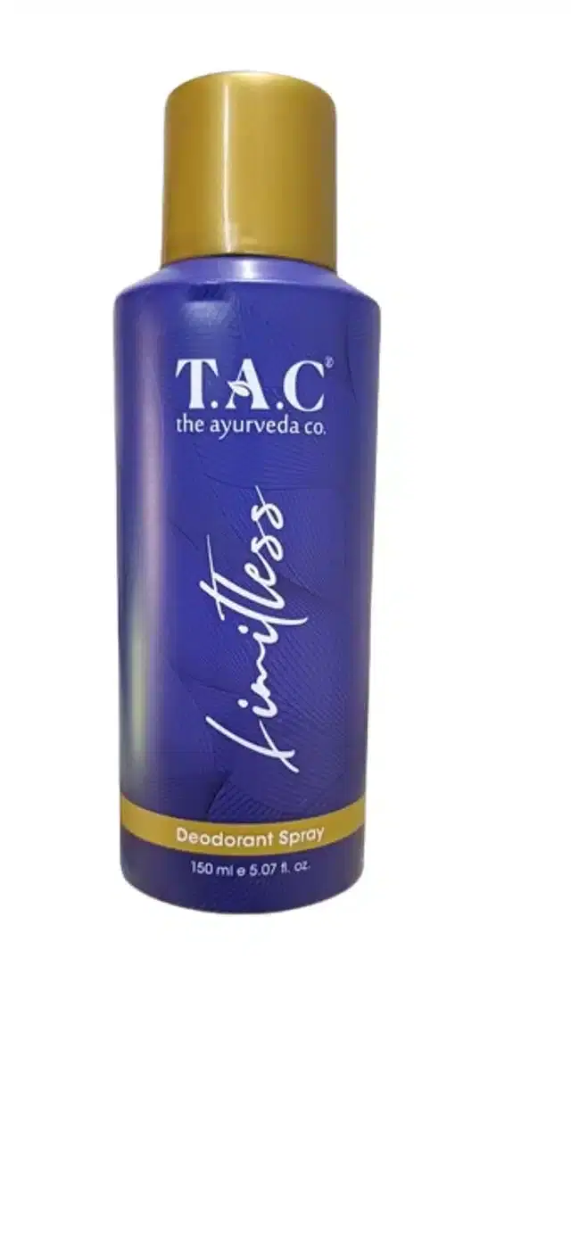 T.A.C. Limitless Spray Deodorant for Men & Women, 150 ml
