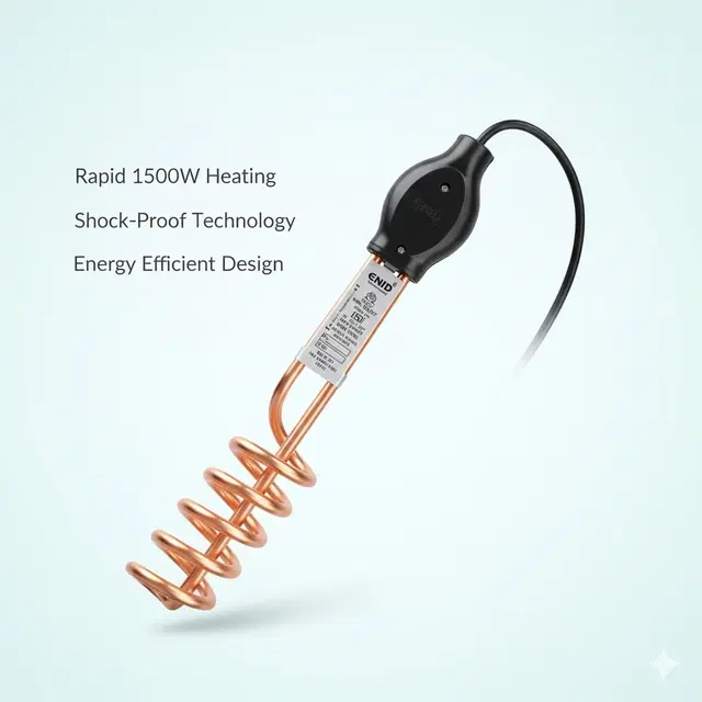 Copper Immersion Rod ,Multicolour, 1500 Watts