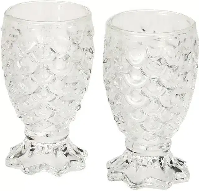 Liquor cum Cocktail Glasses, Transparent, 30 ml, Pack of 2