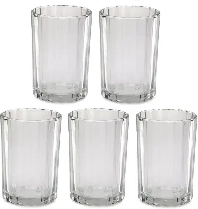 Liquor cum Cocktail Glasses, Transparent, 200 ml, Pack of 5