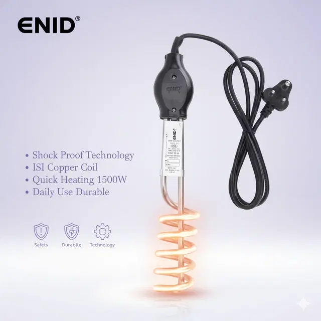 Copper Immersion Rod ,Multicolour, 1500 Watts