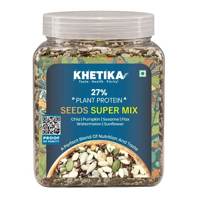 Khetika Premium Seeds Super Mix Jar 450 g
