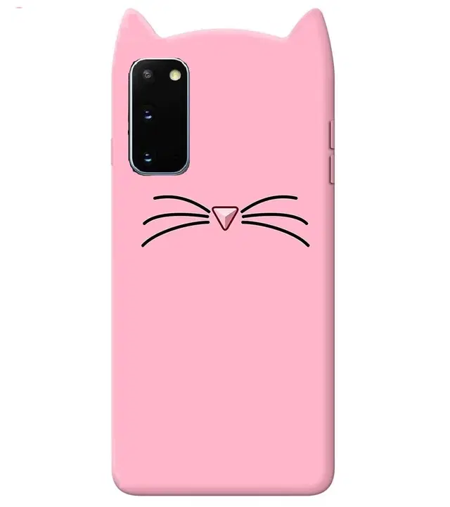 Rubber Mobile Back Cover for Samsung Galaxy S20 FE 5G (Pink)