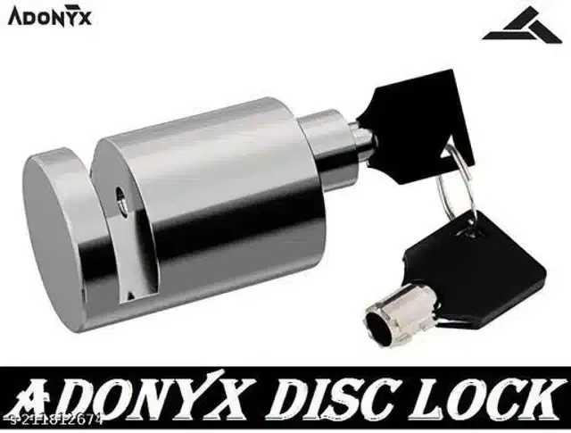 Disc Break Security Lock, Silver