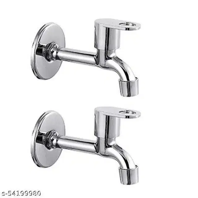 Bathroom Tap, Silver, Pack Of 2