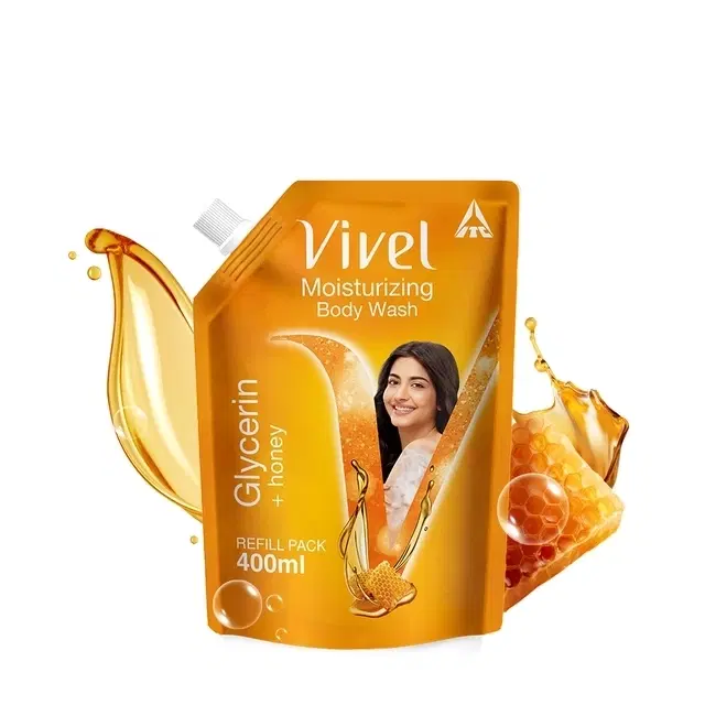 Vivel Glycerin & Honey Body Wash 350 ml