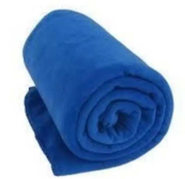 Fleece Blanket, Blue, 60x90 Inches