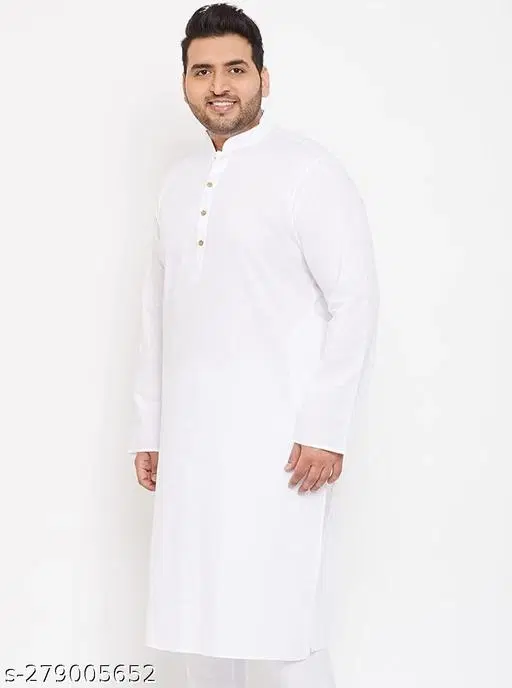 Kurta for Men (White, L)