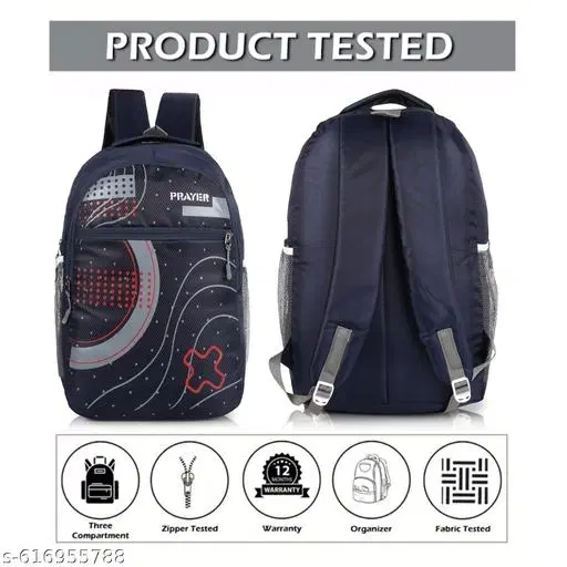 Stylish 35L School & College Backpack – Laptop Bag for Boys, Girls, Kids, Men & Women Ideal for Class 1 to 9 & Everyday Use