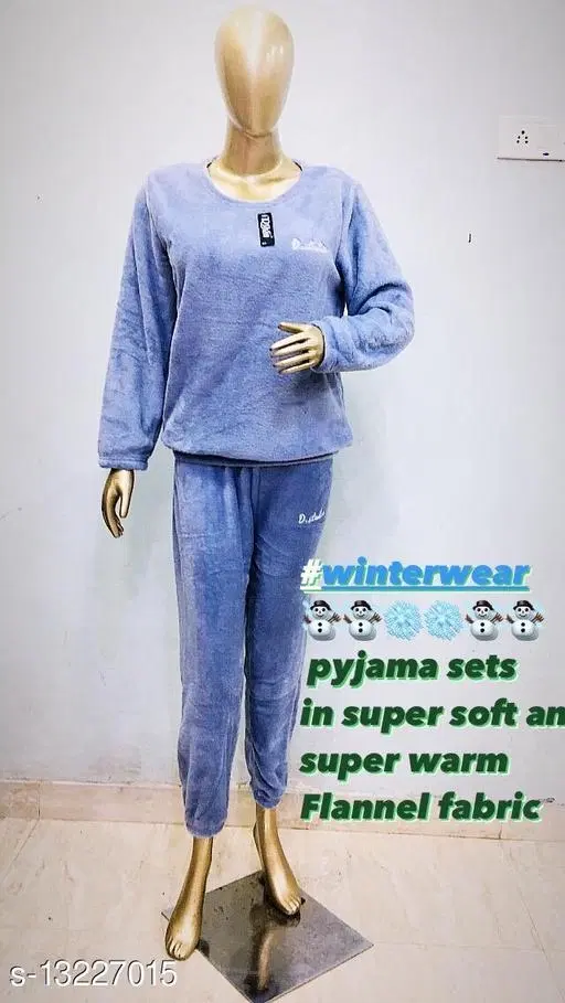 Nightdress for Women (Blue, L)