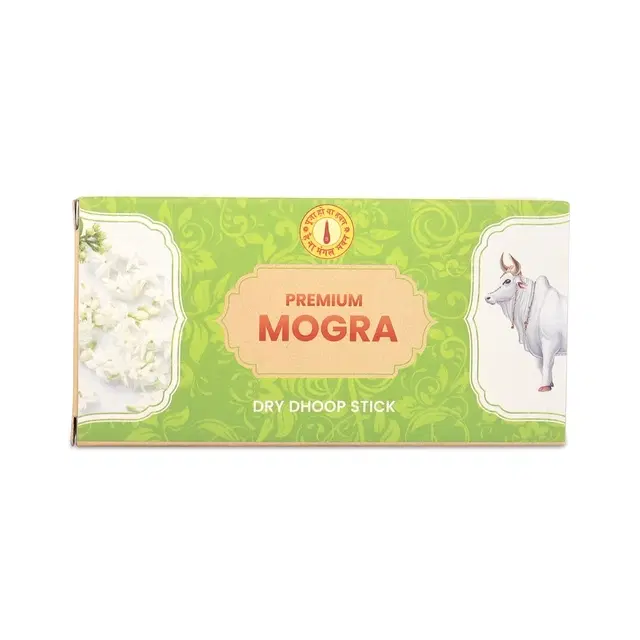 Mangal Bhavan Dry Dhoop Stick - Mogra (12 Sticks)