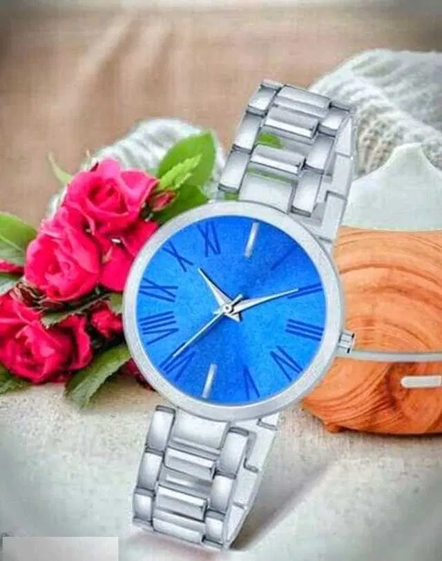 Analog Watch For Womens (Silver) (WS-61)