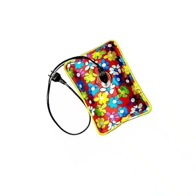 Electric Hot Water Bag for Pain Relief, Multicolor