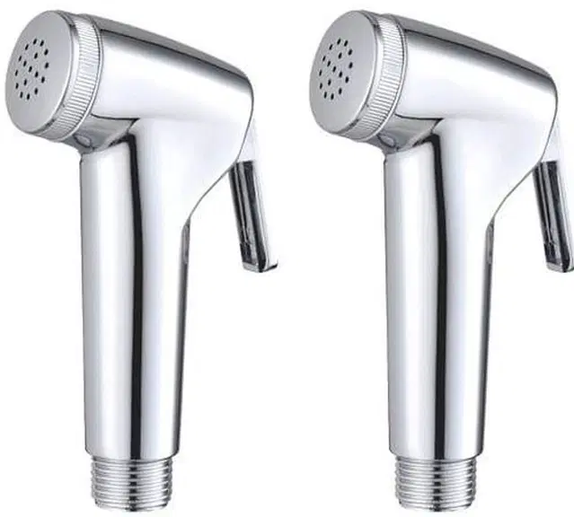 Health Faucet Head, Silver, Pack of 2