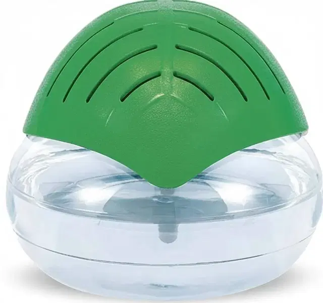 Enmora Portable Room Air Purifier and Humidifier Revitalizer, 24 x 24 x 21 cm, GREEN Portable Room Air Purifier, Pack of 1