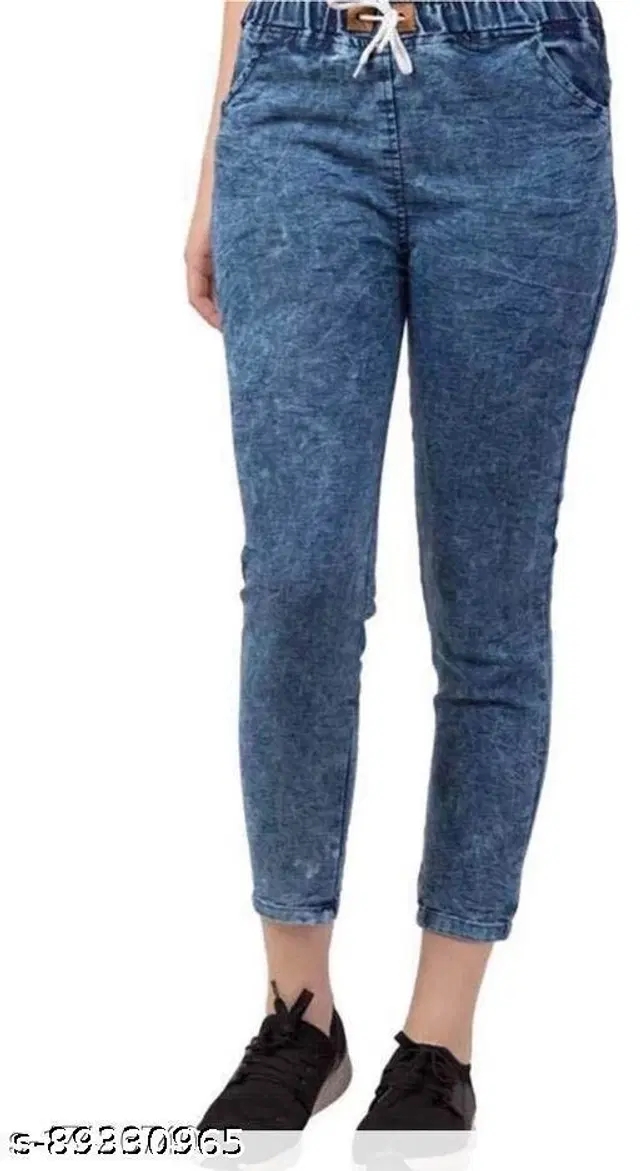 Denim Jeans for Women (Blue, 28)