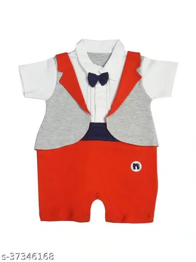 Rompers for Boys (Multicolor, 6-9 Months)