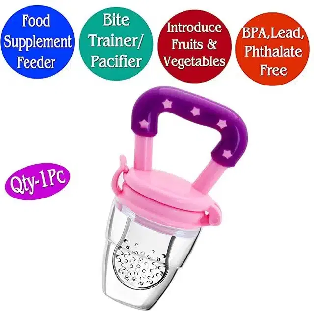 Silicone Fruit Feeder for Kids, Multicolor
