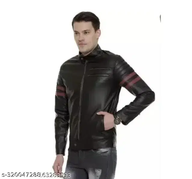 Full Sleeves Jacket for Men (Black, S)