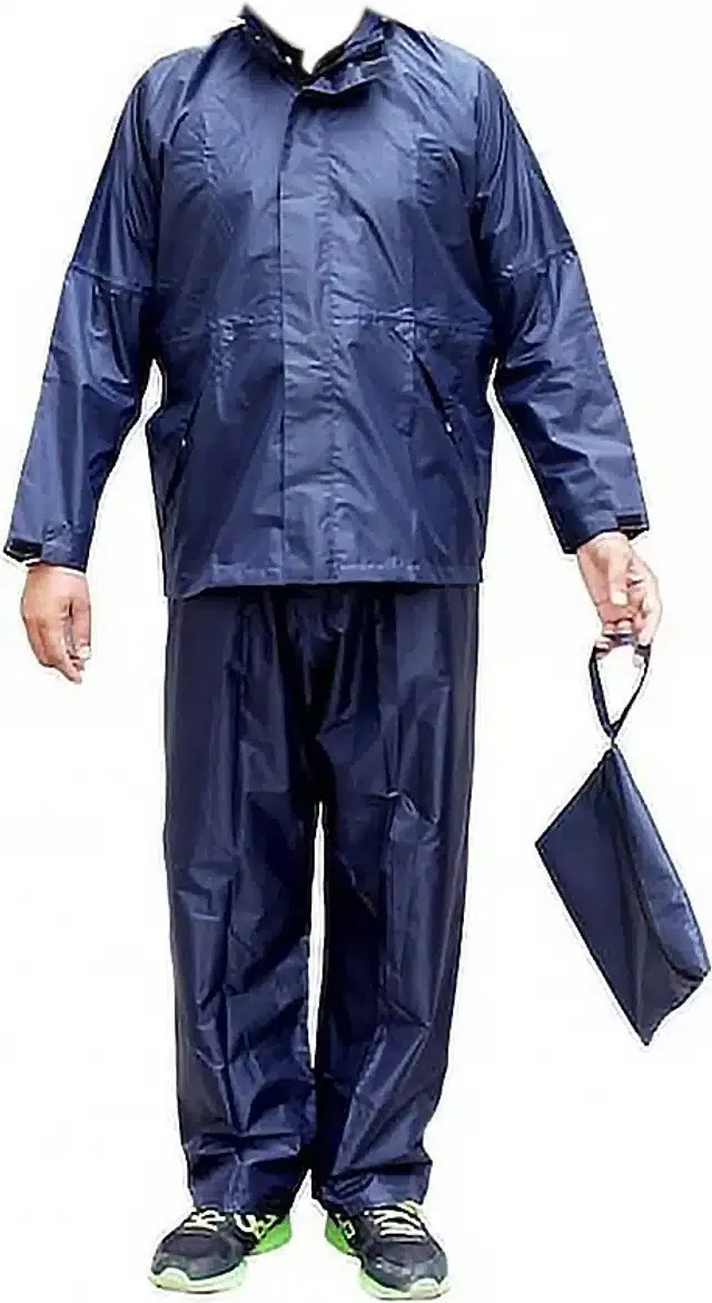 Rainsuit for Men & Women, Navy Blue