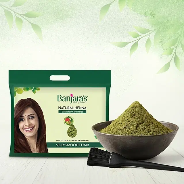 Banjara's Natural Henna Powder 500 g