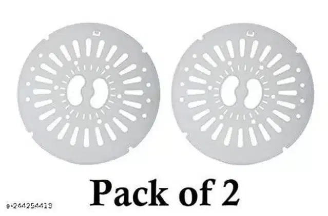 Washing Machine Spin Cover, White, Pack of 2