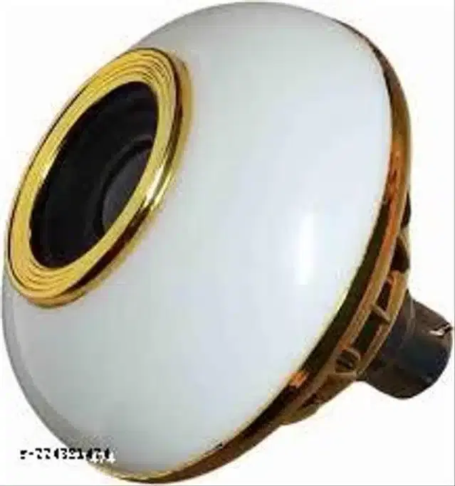 3 in 1 Bluetooth Speaker with 12 W LED Bulb & RGB Light, Multicolor