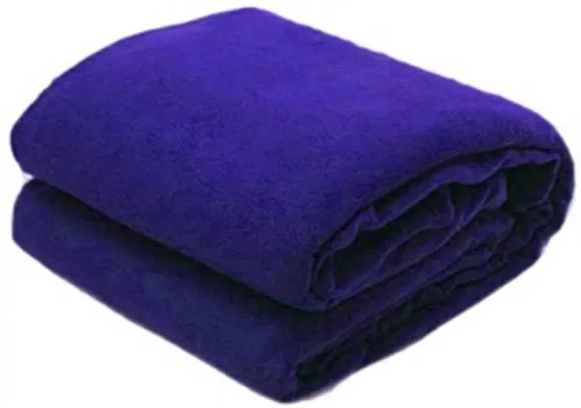 Fleece Blanket, Blue, 60x90 Inches