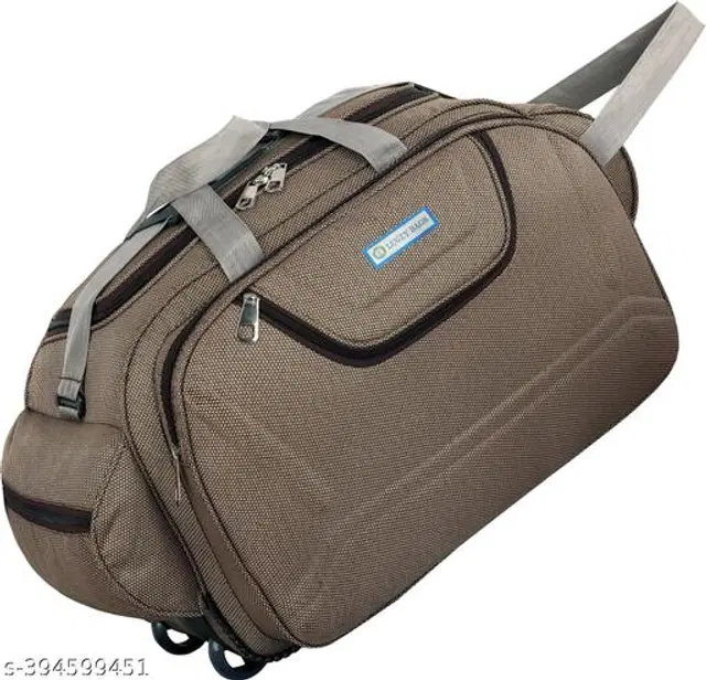 Polyester Duffel Bags, Brown