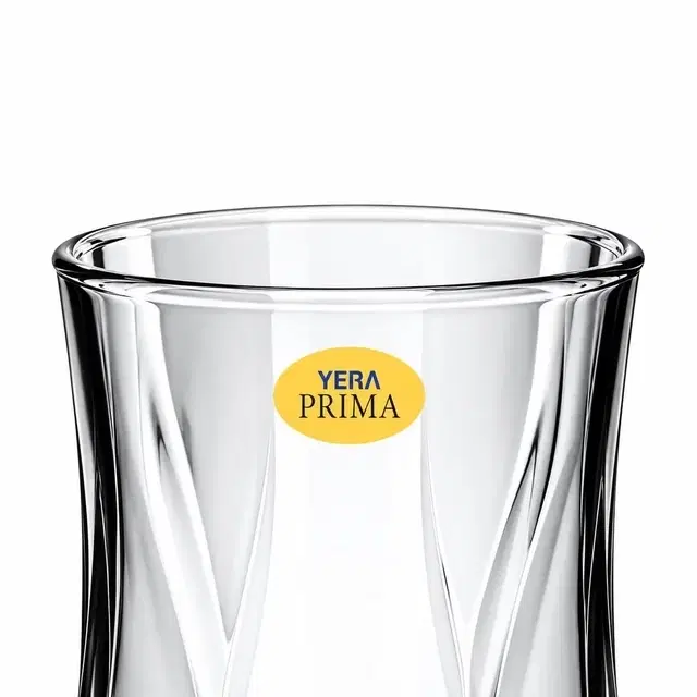 Yera Prima Valentino Glass Tumbler, 220 ml, Set Of 6 – Premium Tumbler Glass Set