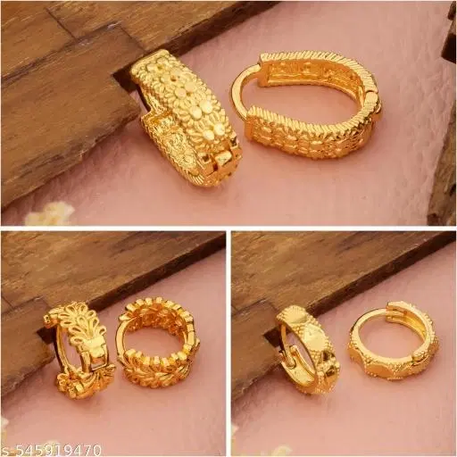 High Quality Earrings/Studs/Bali Combo