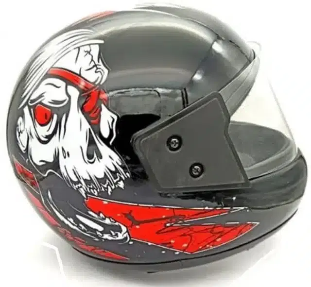 Full Face Bike Helmet for Men & Women, Black, M