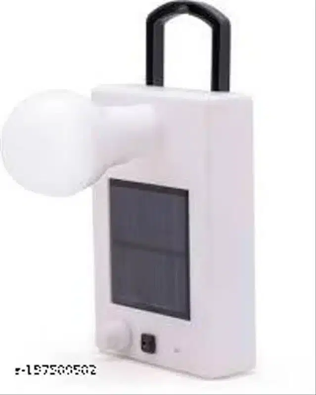 Mini Rechargeable Emergency Light Bulb, White, 12 W