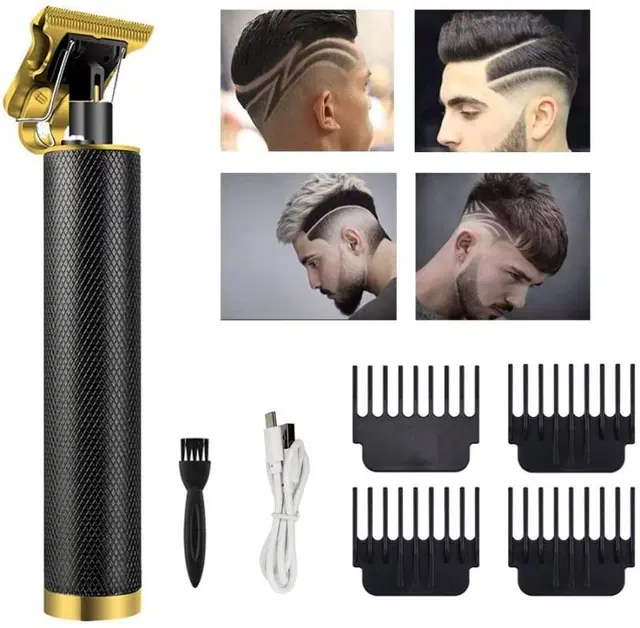 Immutable Trimmer Cutting Machine | Hair Trimmer For Men | Golden Trimmer Fully Waterproof Trimmer 180 min Runtime 4 Length Settings, Black, Gold