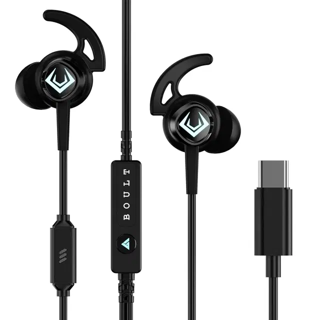 Boult In Ear Wired Earphone, Black