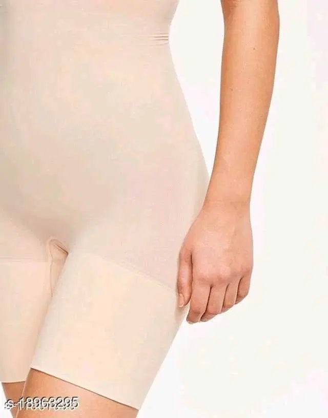 Women Innerwear Mid Thigh High Waist Shapewear For Women (S591)