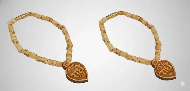 Gopal ji tulsi locket mala for laddu gopal ji and all god statue (Pack of 2)