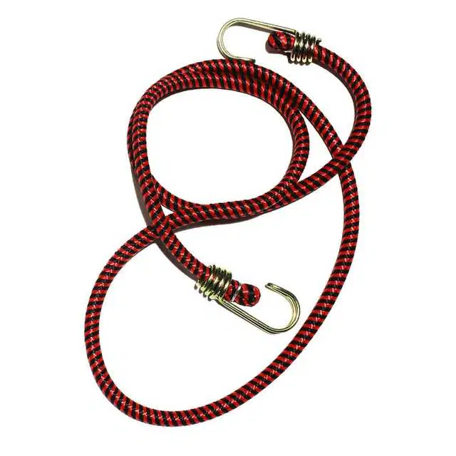 Pinak Cotton Multipurpose Ultra Flexible Bungee Rope, 8 feet, Red, PS-48