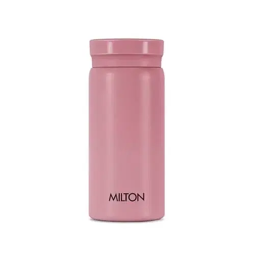 Milton Minimate 200 Thermosteel Insulated Water Bottle, 190 ml, Berry