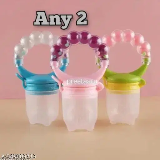 Preetaaru Pack Of 2 Baby Silicone R Fruit Nibbler 10 Ml Dental Care Product