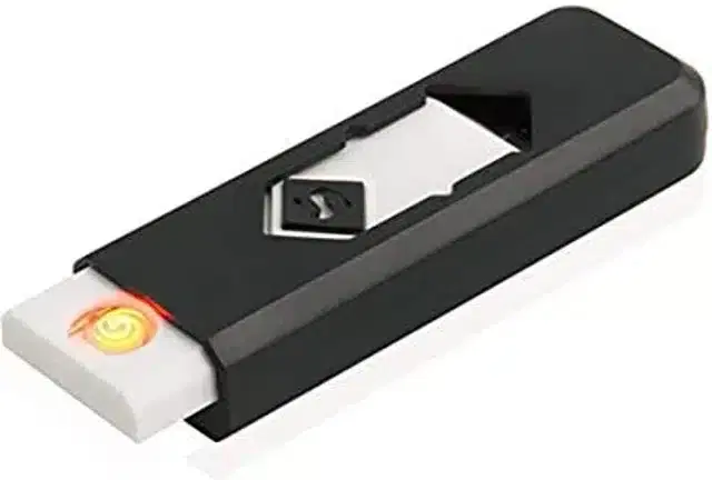 Rechargeable Non Flammable Lighter, Black
