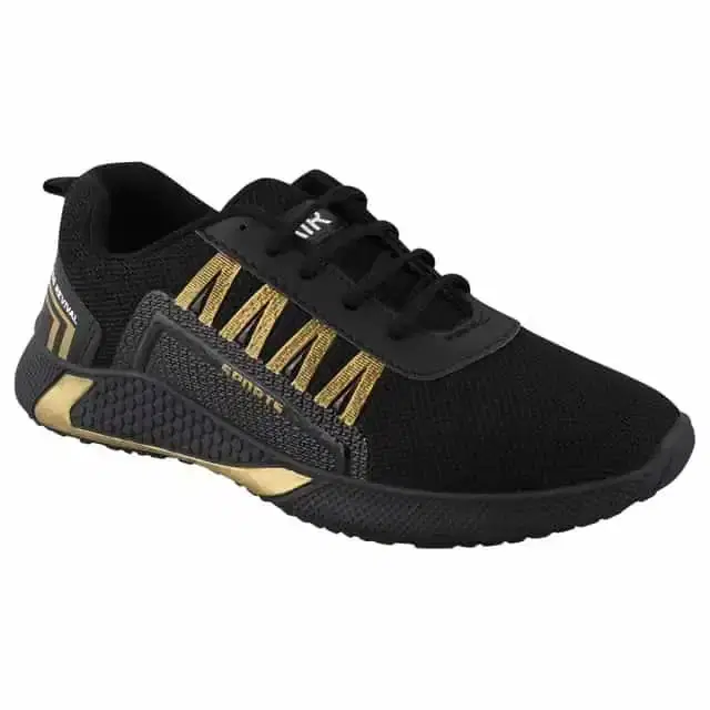 Birde Men Black Sports Shoes, Size- 10 (BRD-393)