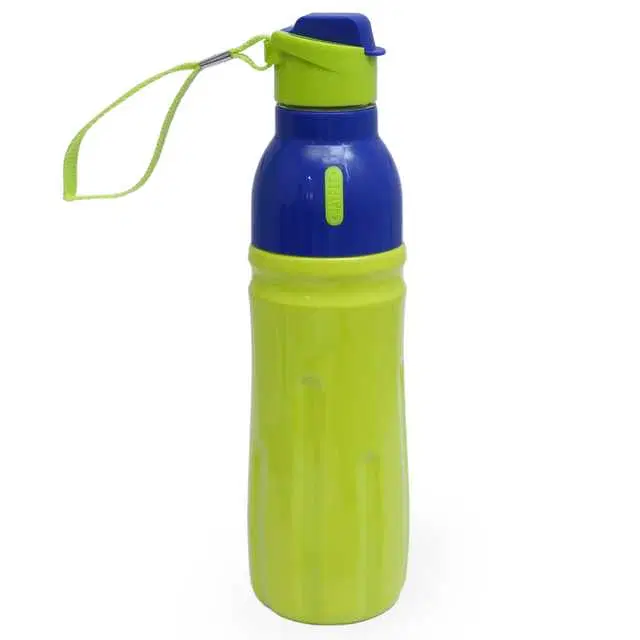 Insulated Plastic Sport Water Bottle Pacer, Green, 650 ml, J-132