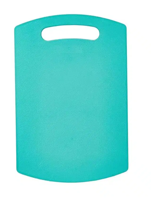 Plastic Vegetable Cutting Board, Blue, 20x15 cm