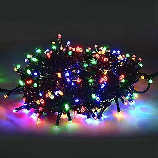 Leds Copper White Wire Fairy String 38 Small Bulbs Light Ladi Led Lighting Chain, 10 M, Pack Of 2, Me-01