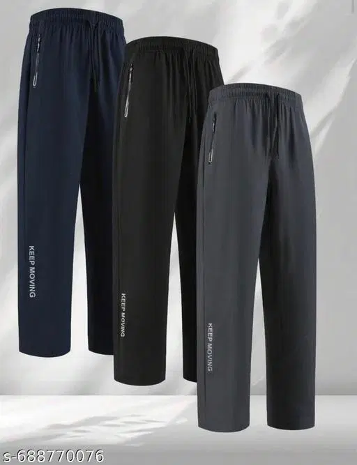 Cotton Pants for Boys, Multicolour, Pack of 3 (28)