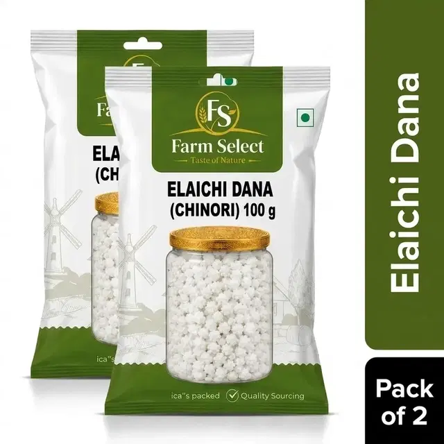 Farm Select Elaichi Dana Chinori 2X100 g - Pack of 2